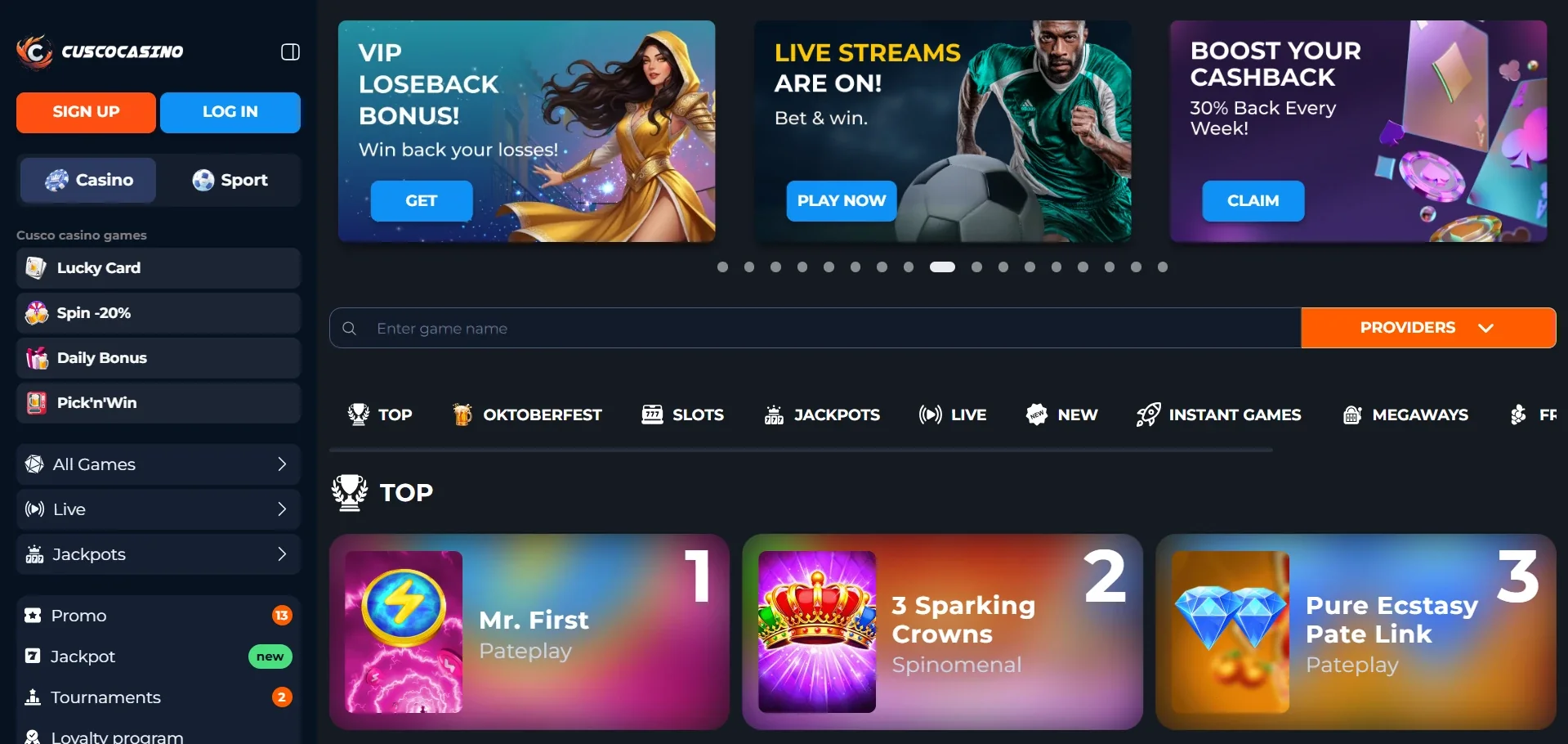 Cusco casino online
