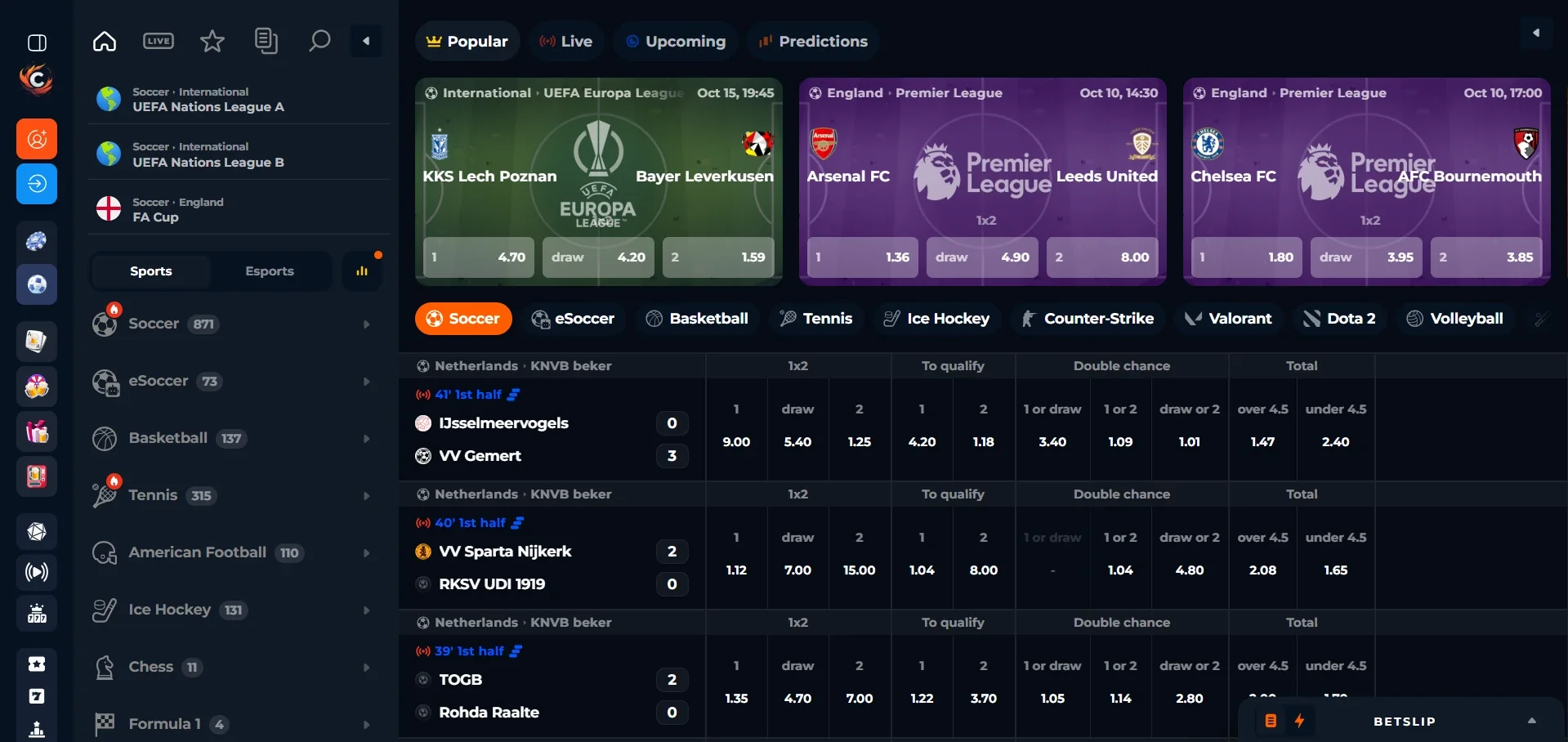Cusco casino betting